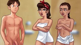 My Collage Sexy Friends want to see my huge Dick - porn video